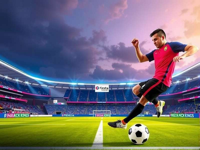 Indian Football Stadium in Fiesta Kick Kings